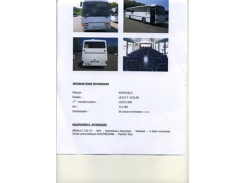 PONTICELLI LR210 P SCOLER - Buss