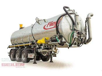 Fliegl STF 27.500 Truck-Line Dreiachs 27,5m³ - Gödseltunna: bild 1