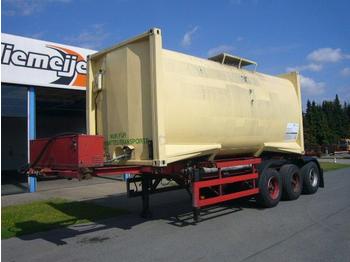 KAESSBOHRER AUFLIEGER - Containerbil/ Växelflak semitrailer