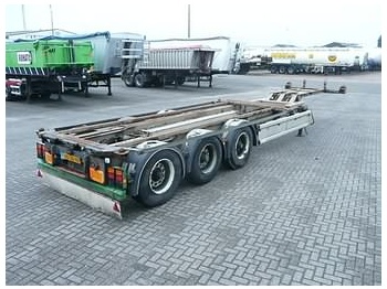 RENDERS WITH SLIDING TABLE - Containerbil/ Växelflak semitrailer