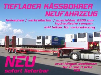 Kässbohrer LB3E / verbreiterbar /lenkachse / 6,5 m AZB - Semitrailer