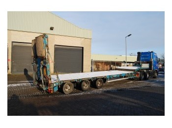 Goldhofer low loader 3 axle - Låg lastare semitrailer