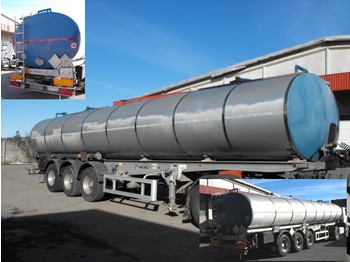 *MENCI-SAFA* BITUM/BITUMEN/MASUT TRANSPORT ISOLIATION      250*C      34.350 LTR ALL HOT OIL PRODUCTS TILL 250*C ABS+ADR+ROR+ALLUMINIUM WHEELS+LIFT AXLE(!!!) 2 x ROOMS/COMPARTMENTS - Tanktrailer