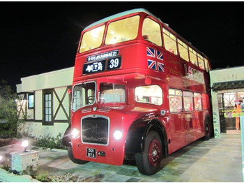 British Bus traditional style shell for static / fixed site use - Dubbeldäckare buss: bild 1
