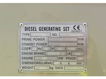 Doosan DP222CC - 1000 kVA Generator - DPX-19859  - Elgenerator: bild 4
