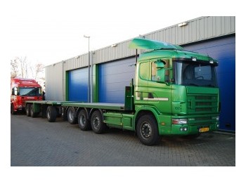 Scania 144/460 8x2 - Containerbil/ Växelflak lastbil