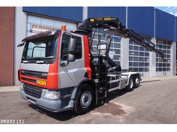 Lastväxlare lastbil DAF FAN 75 CF 250 Euro 5 Palfinger 27 ton/meter laadkraan: bild 1