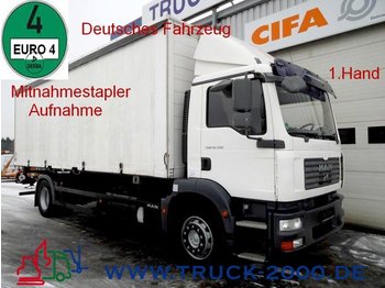 Containerbil/ Växelflak lastbil MAN TGM 18.330* 1.Hand* AHK * Mitnahmestaplerufnahme: bild 1