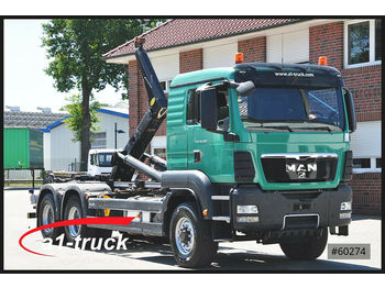 Lastväxlare lastbil MAN TGS 26.480 BL 6x6H, Meiller, Voith-Pritarder,: bild 1