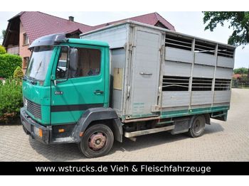 Djurtransport lastbil för transportering djur Mercedes-Benz 814 mit Kaba Aufbau: bild 1