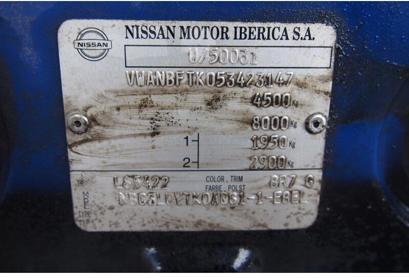 Lastbil med skåp Nissan Atleon 45.13: bild 13