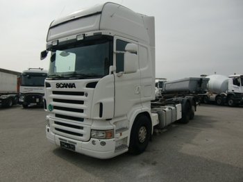 Containerbil/ Växelflak lastbil Scania 6x2 BDF, Ladebordwand, E4 Halbautomatik: bild 1
