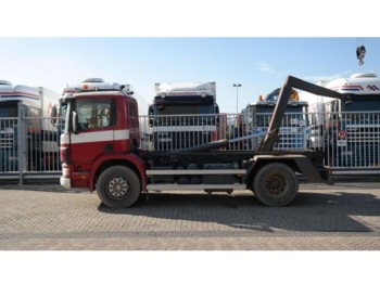 Containerbil/ Växelflak lastbil Scania 94 D 220 HOOKARM CONTAINER TRANSPORT MANUAL GEARBOX 416000KM: bild 1