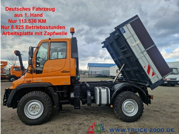 Unimog Unimog U300 4x4 Zapfwelle ArbeitsplatteNur113TKM - Tippbil lastbil: bild 1