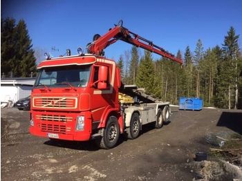 Containerbil/ Växelflak lastbil VOLVO FM9 380 166Hiab+vaijerilaite: bild 1