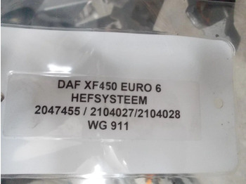 DAF 2047455/2104027/2104028 DAF CF XF HEFSYSTEEM EURO 6 - Ram/ Chassi för Lastbil: bild 5