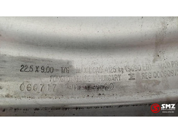 Diversen Occ set Alcoa aluminiumvelgen 9,00x22,5 - Fälg för Lastbil: bild 5