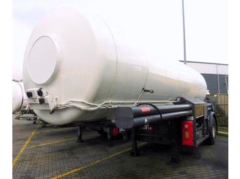 Tanktrailer för transportering gas BURG CO2, Carbon dioxide, gas, uglekislota: bild 1