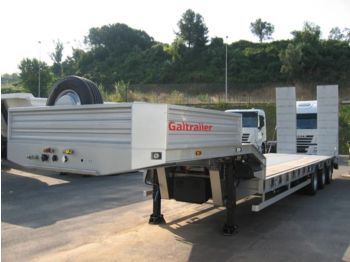 GALTRAILER LOWBED 3 AXLES  - Biltransportbil semitrailer