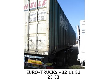  ASCA - WITH CONTAINER 45 feet - Containerbil/ Växelflak semitrailer