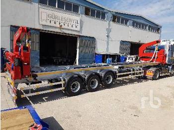 GURLESENYIL 13.8 M Self Loading Container Tri/A - Containerbil/ Växelflak semitrailer