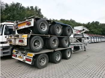 Titan Tank container trailer 20 ft. - Containerbil/ Växelflak semitrailer