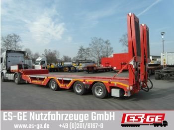 Låg lastare semitrailer ES-GE 3-Achs-Satteltieflader - Radmulden - tele: bild 1