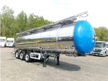 Feldbinder Chemical (non ADR) tank inox 34 m3 / 1 comp - Tanktrailer: bild 2