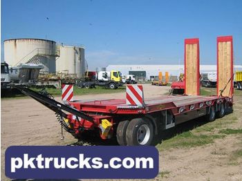 Humbaur 3-axle drawbar trailer - Flaktrailer