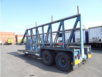 GHEYSEN&VERPOORT speciaal heavy duty platform, semi dieplader, - Låg lastare semitrailer