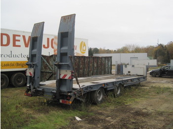  MOL - BLATTFEDERUNG - 2-Achsen - Låg lastare semitrailer