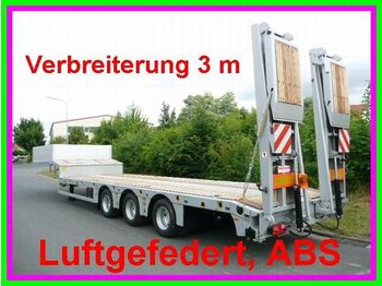 Möslein 3 Achs Satteltieflader, Luftgefedert - Låg lastare semitrailer