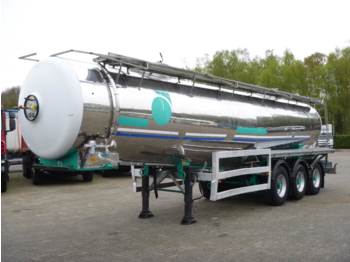 Tanktrailer för transportering kemikalier Magyar Chemical tank inox 28 m3 / 1 comp: bild 1