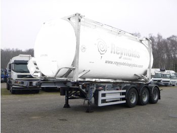 Containerbil/ Växelflak semitrailer SDC 3-axle container trailer 20-30 ft + pump: bild 1