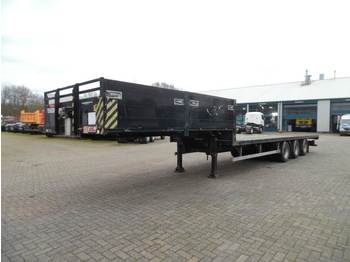Låg lastare semitrailer SDC 3-axle semi-lowbed container trailer 10-20-30 ft: bild 1