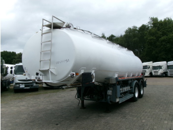 Caldal Fuel tank alu 25 m3 / 6 comp + pump - Tanktrailer