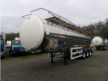 Crossland Food tank inox 35 m3 / 1 comp + pump - Tanktrailer