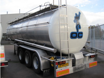 Dijkstra 31.000 L., FOOD TANK (MILK, WATER, JUICE, OILS) - Tanktrailer