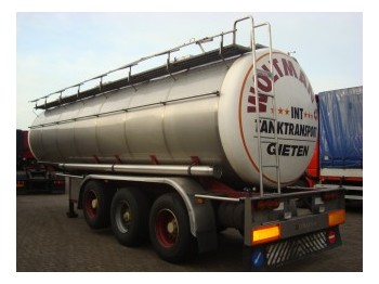 Dijkstra rvs 304/1 compartiment - Tanktrailer
