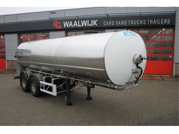 ETA 2 asser melktrailer Lift axle+isolation 25.000 Liter - Tanktrailer