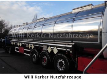 Klaeser V4A Chemieauflieger 55 cbm   7491  - Tanktrailer