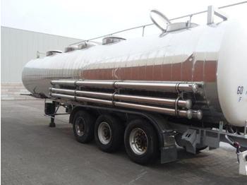  MAISONNEUV CHEMICAL INOX+ISOLATION5xKAMER33665L - Tanktrailer