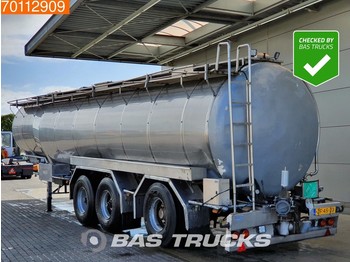 Vocol 38.000 Ltr. Stainless steel + Pump Gülle Mest RVS INOX - Tanktrailer