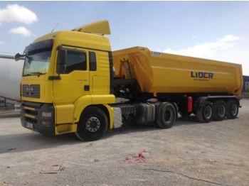 LIDER 2017 NEW DIRECTLY FROM MANUFACTURER COMPANY AVAILABLE IN STOCK - Tippbil semitrailer
