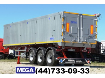 MEGA 45 m³ CAMOCVAL aluminievyi kuzov dver - Gotov - - Tippbil semitrailer