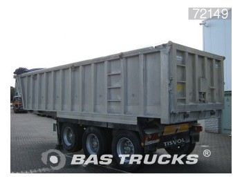 TISVOL 25,5m³ AluKipper 2-Liftachsen SVAL/3E - Tippbil semitrailer