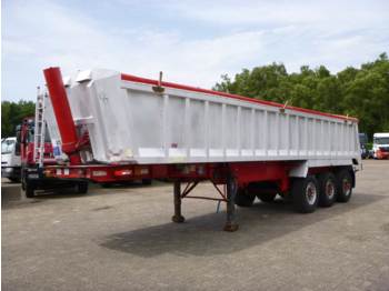 Weightlifter Tipper trailer alu / steel 34.5 m3 + tarpaulin - Tippbil semitrailer