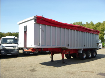 Wilcox Tipper trailer alu 54 m3 + tarpaulin - Tippbil semitrailer