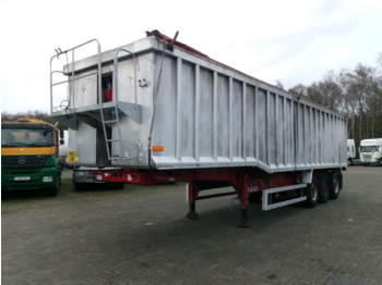 Wilcox Tipper trailer alu 55 m3 + tarpaulin - Tippbil semitrailer