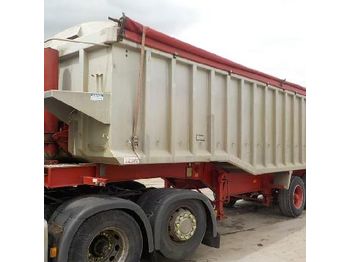  Wilcox Tri Axle Bulk Tipping Trailer (Plating Certificate Available, Tested 10/19) - Tippbil semitrailer